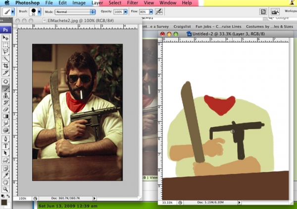 Creation of Say Hello To My Little Friend: Step 5